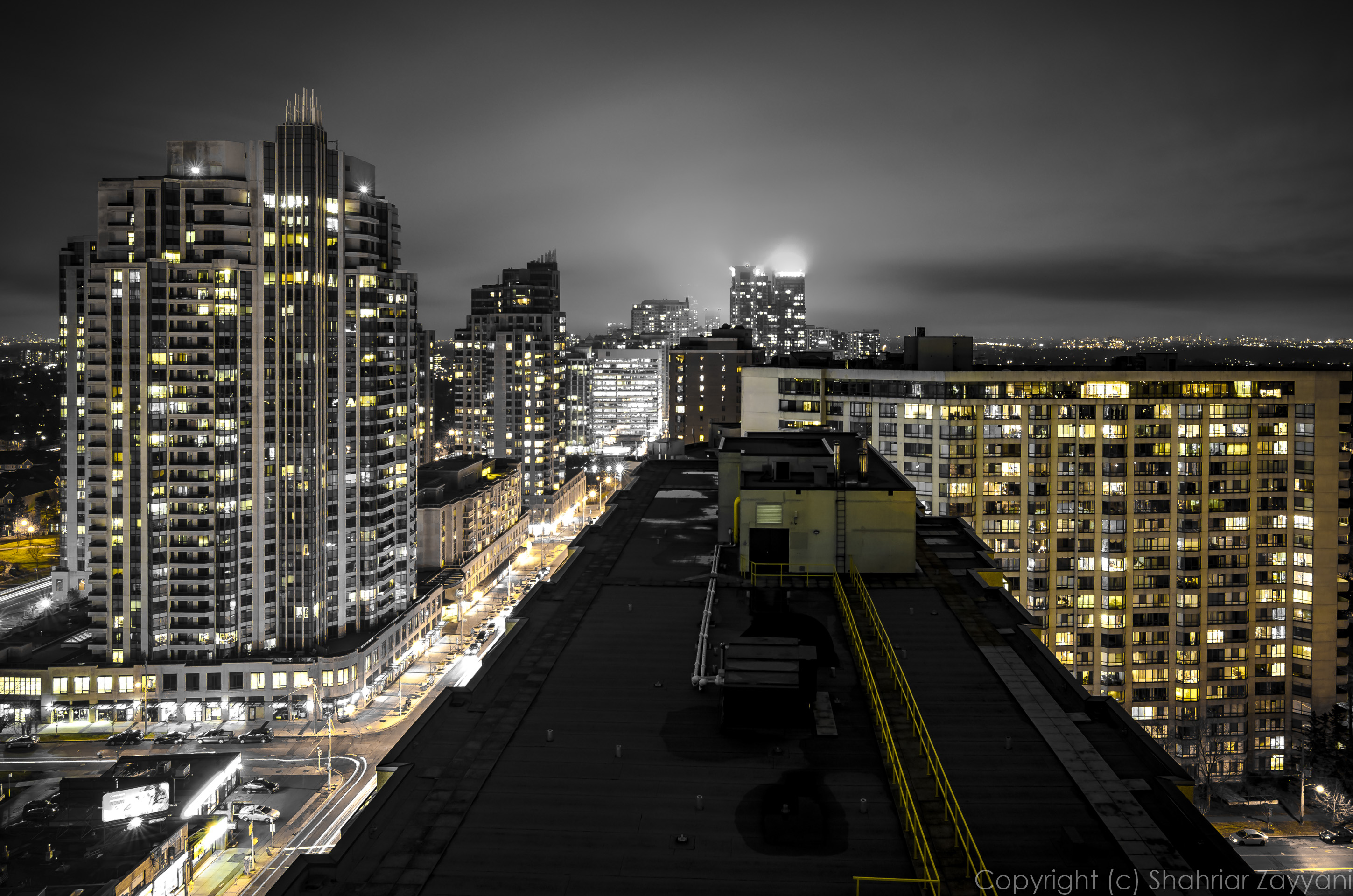 Toronto || f/9 || 30s || ISO100 || 16 mm || Nikon D7000 || 2015 || by SZayyani